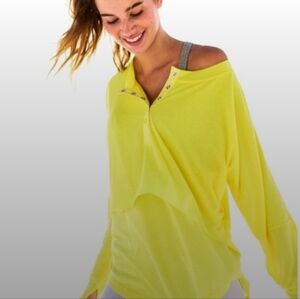 NWT- Free People Movement Twice As Nice Long-Sleeve Henley